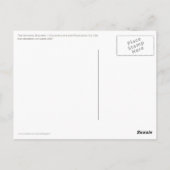 Tinte Zeichnend Columbus Tower, San Francisco, CA Postkarte (Rückseite)