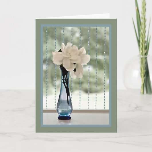 TInted Gardenia Karte (Vorderseite)