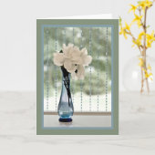 TInted Gardenia Karte (Gelbe Blume)