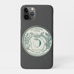 Tinted Georgia Staat Quarter Design Case-Mate iPhone Hülle