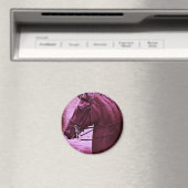 Tinted Saddlebred Magnet (In Situ (Geschirrspüler))