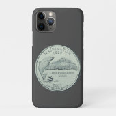 Tinted Washington Staat Quarter Design Case-Mate iPhone Hülle (Rückseite)