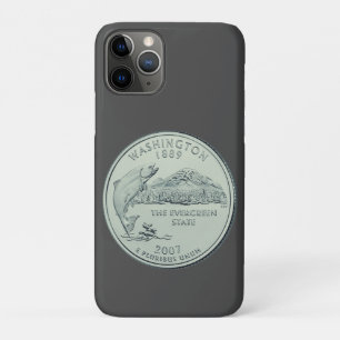 Tinted Washington Staat Quarter Design Case-Mate iPhone Hülle