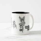 Tinten-Freunde Zweifarbige Tasse (VorderseiteRechts)