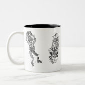 Tinten-Freunde Zweifarbige Tasse (Links)