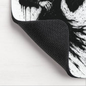 Tinten-Geborener Geiger im Sturm des Klangs Mousepad (Ecke)