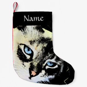 Tinten-Katze Kleiner Weihnachtsstrumpf