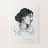 Tinten-Porträt-Kennzeichen Westerfield Virginias Puzzle (Vertikal)