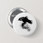 Tinten-Rabe Button (Vorne & Hinten)