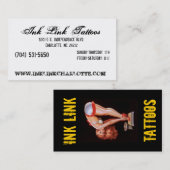 Tinten-Verbindungs-Geschäft Card2 Visitenkarte (Vorne/Hinten)