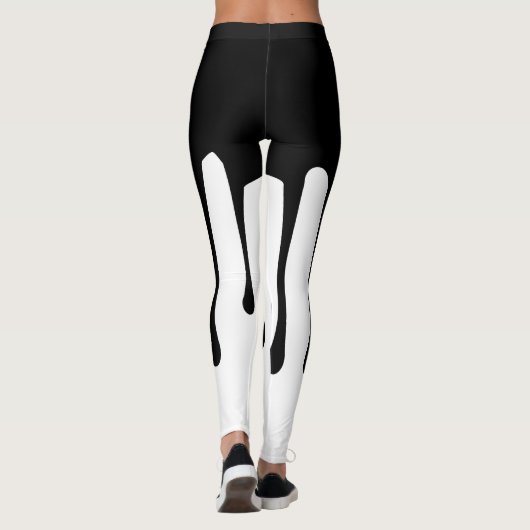Tintenaustritt Leggings (Rückseite)