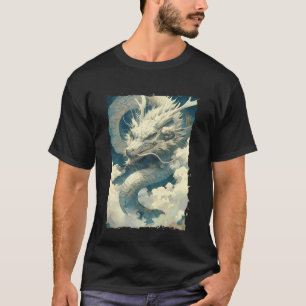 Tintendrache asiatische Kunst Fabelwesen T-Shirt