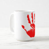 Tintendruck Kaffeetasse (Vorderseite Links)