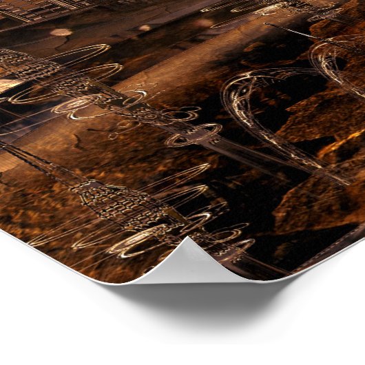 Tintendruck Poster (Ecke)