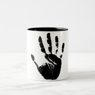 Tintendruck Zweifarbige Tasse