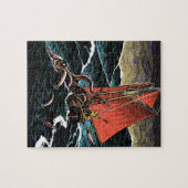 Tintenfisch-Angriffs-Puzzlespiel Puzzle (Horizontal)