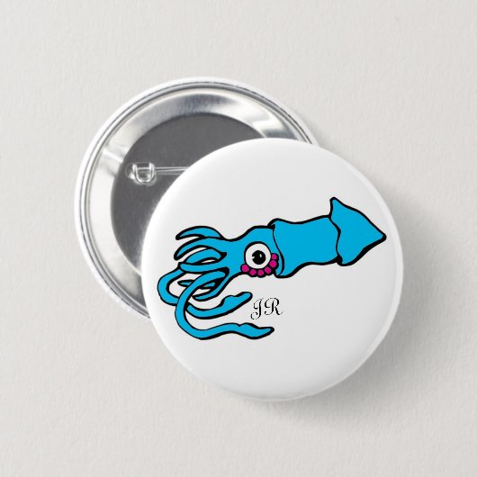 Tintenfisch Button (Vorne & Hinten)