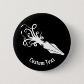 Tintenfisch Button (Vorderseite)