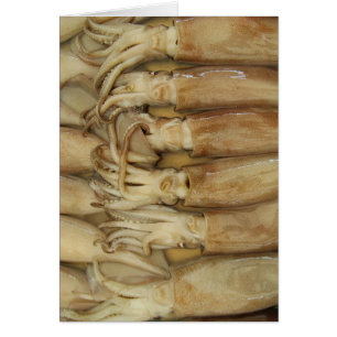 Tintenfisch - Calamari-Karte