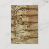 Tintenfisch - Calamari Visitenkarte (Rückseite)