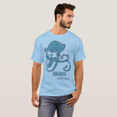 Tintenfisch - Calavera Surf Company T-Shirt (Vorne ganz)