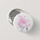 Tintenfisch-Chans Knopf Button (Vorne & Hinten)