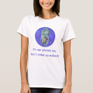 Tintenfisch "Das ist auch mein Planet!" T-Shirt
