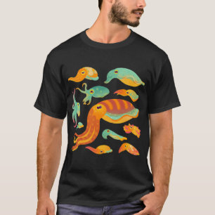Tintenfisch - dunkel T-Shirt