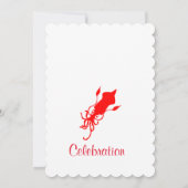 Tintenfisch Einladung (Rückseite)