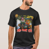 Tintenfisch Fear City Gnome Edition T-Shirt (Vorderseite)