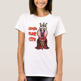 Tintenfisch Fear City King Ice Cream Graphic T-Shi T-Shirt