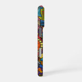 Tintenfisch Federn City Phone Fälle von Casagiovan iPhone Hülle (Rechte Seite)