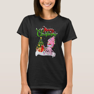 Tintenfisch Fisch Weihnachten Dekorationen Weihnac T-Shirt