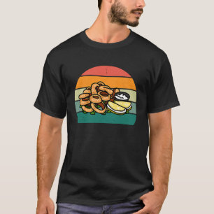 Tintenfisch Fischfutter Retro Männer Frauen Kinder T-Shirt