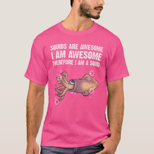 Tintenfisch für Männer Frauen Tintenfisch Kraken T T-Shirt