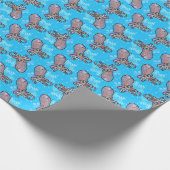 Tintenfisch  geschenkpapier (Ecke)