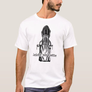 Tintenfisch Handtuch - Meeres Humor und absurd T-Shirt