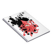 Tintenfisch-Ink-Notebook Notizblock (Rechte Seite)