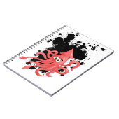 Tintenfisch-Ink-Notebook Notizblock (Linke Seite)