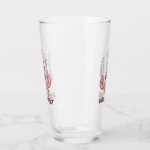Tintenfisch Koch Cartoon Glas (Links)