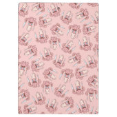 Tintenfisch Koch Cartoon Klemmbrett (Rückseite)