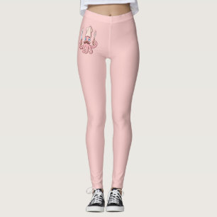 Tintenfisch Koch Cartoon Leggings