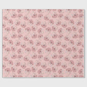 Tintenfisch Koch Cartoon Muster Geschenkpapier (Flach)