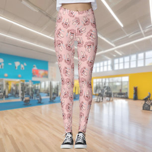 Tintenfisch Koch Cartoon Muster Leggings