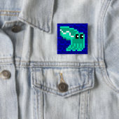 Tintenfisch-Kohlenkübel Lulu das grüne Button (Beispiel)