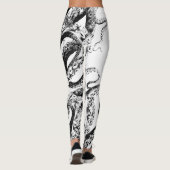 Tintenfisch Leggings (Rückseite)