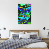 Tintenfisch Leinwanddruck (Insitu (Schlafzimmer))
