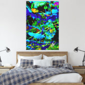 Tintenfisch Leinwanddruck (Insitu (Schlafzimmer))