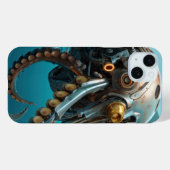 Tintenfisch mit Rüstung aus Stahlstahl Case-Mate iPhone Hülle (Rückseite (Horizontal))