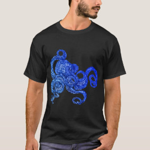 Tintenfisch Ombre T-Shirt